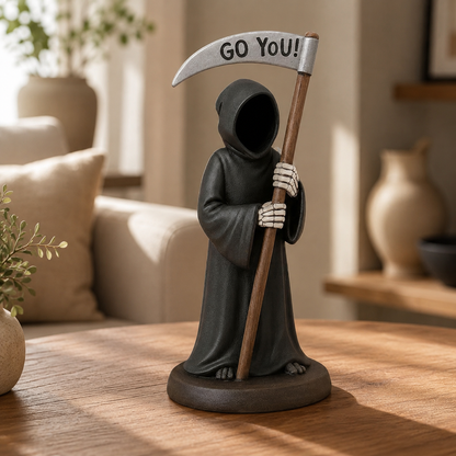 🔥 Last Day 49% OFF-💀Emotional Support Grim Reaper Figurine