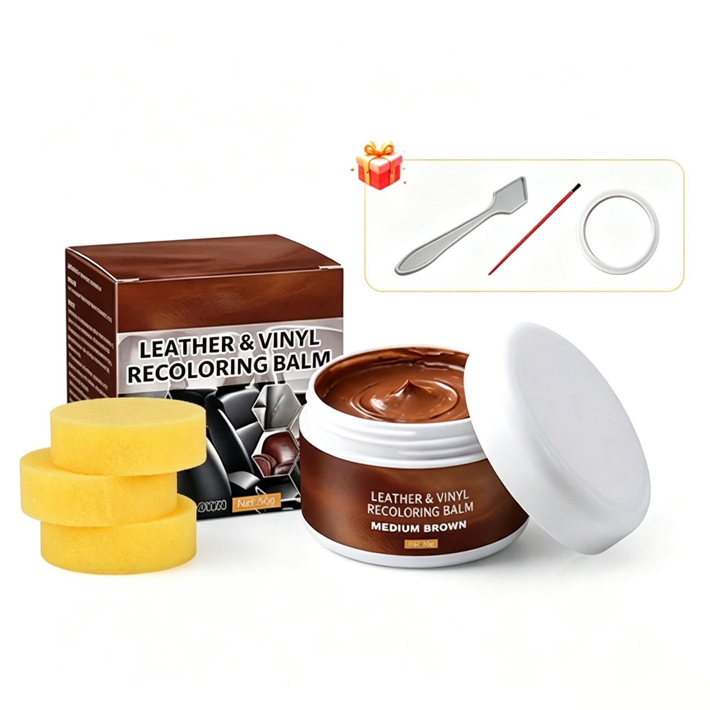 🥳2026 HOT SALE🥳💞50K+ SOLD!🛋️✨ 50% OFF! Leather Repair Paste – Fills scratches & scuffs, restores texture. Available in multiple colours. Save your favourite sofa! 💺🛡️