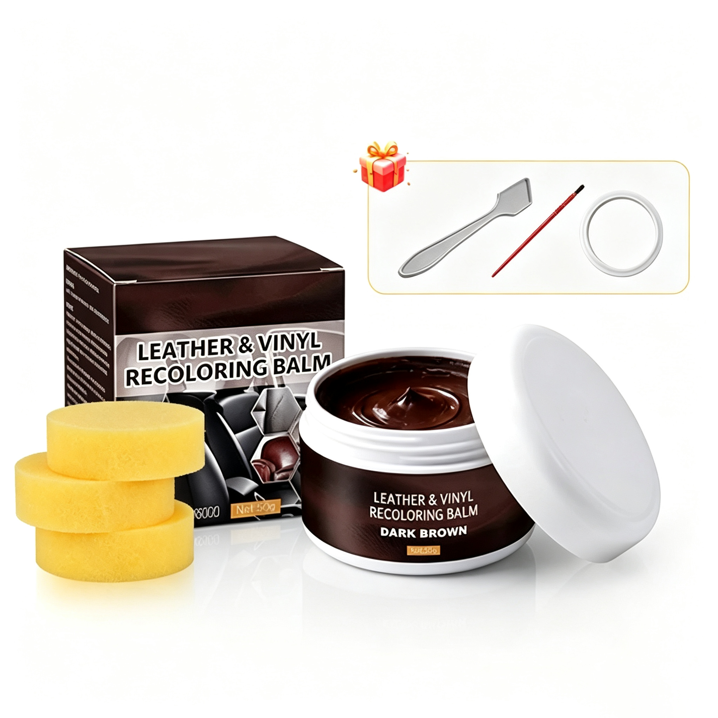 🥳2026 HOT SALE🥳💞50K+ SOLD!🛋️✨ 50% OFF! Leather Repair Paste – Fills scratches & scuffs, restores texture. Available in multiple colours. Save your favourite sofa! 💺🛡️
