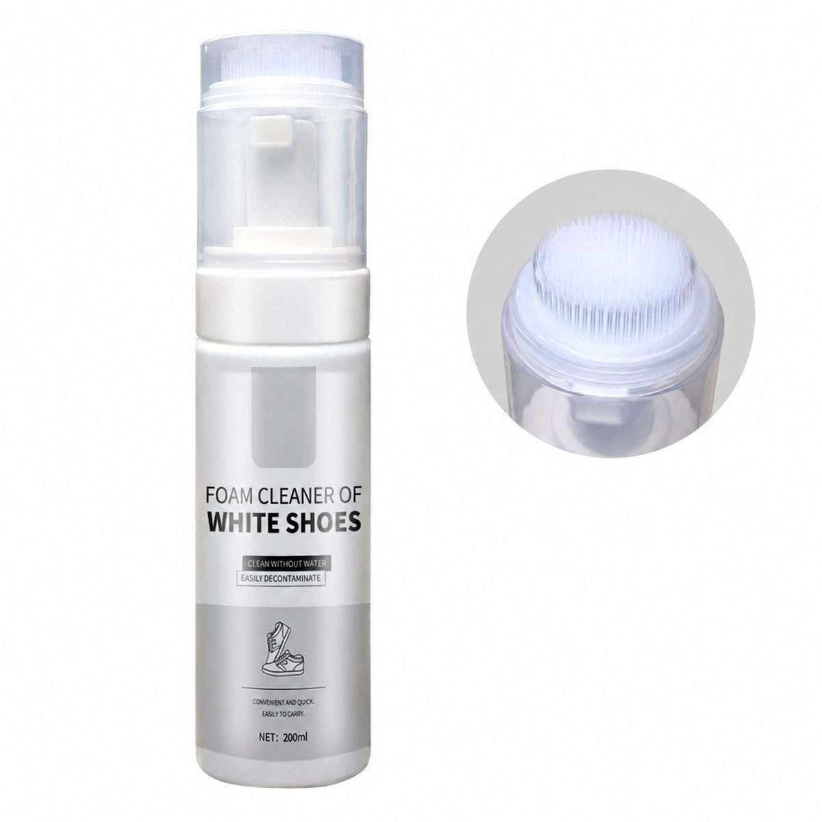🫧uncloud - water-free foam shoe cleaner👟✨⏳