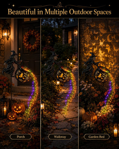 🔥Last Day 49% OFF🎃Halloween Witch Cauldron Garden Light