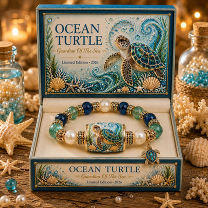 💥 Last Day 49% OFF – 🌊 Ocean Guardian Bracelet Collection | 7 Marine Creature Designs, Gemstone-Style Beads & Matching Sea Charms 🐚✨