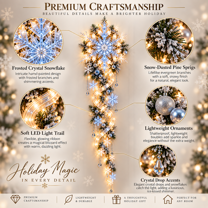 ❄️ 49% OFF | Giant Snowflake Blizzard Trail™ – Turn Your Home Into a Winter Wonderland