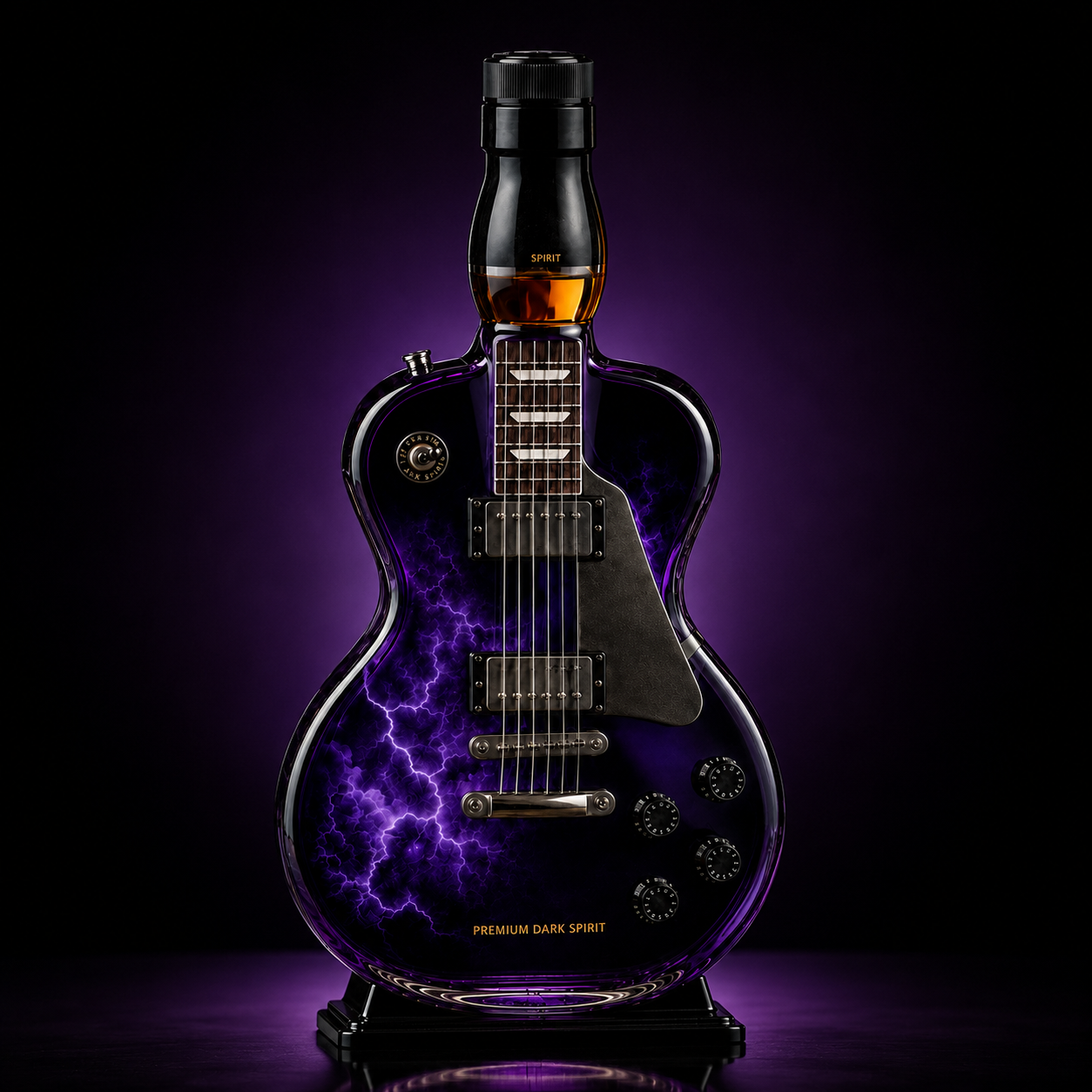 🔥✨Limit to Sale✨🔥🪐 The 1970 Heavy Metal Origin Guitar-Shaped Decanter
