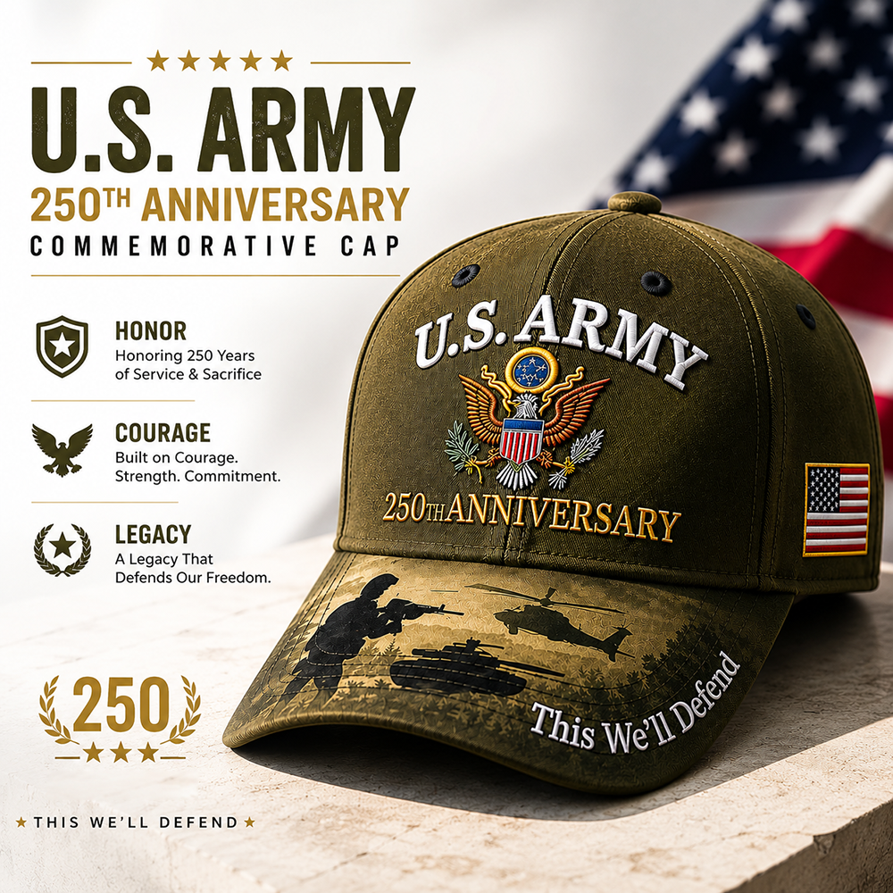 Last Day 49% OFF🔥 - ❤️ Commemorative Embroidered Cap