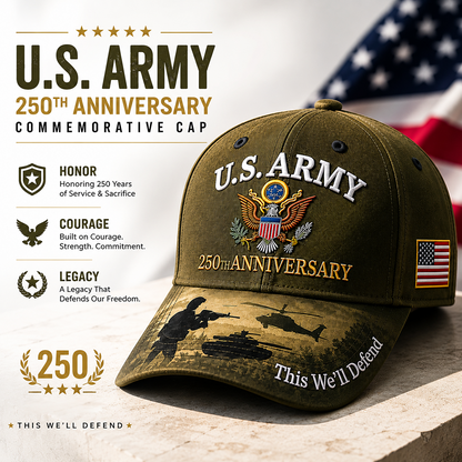 Last Day 49% OFF🔥 - ❤️ Commemorative Embroidered Cap