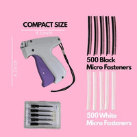 White + 1000 Micro Fasteners