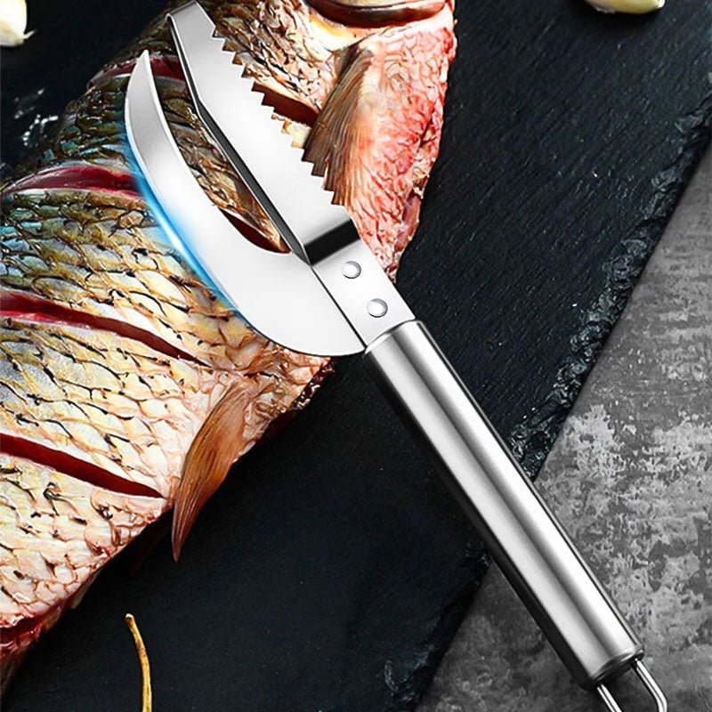 2 PCS Stainless Steel Multifunctional Fish Maw Knife