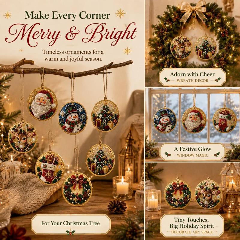Christmas Gem DIY Ornaments