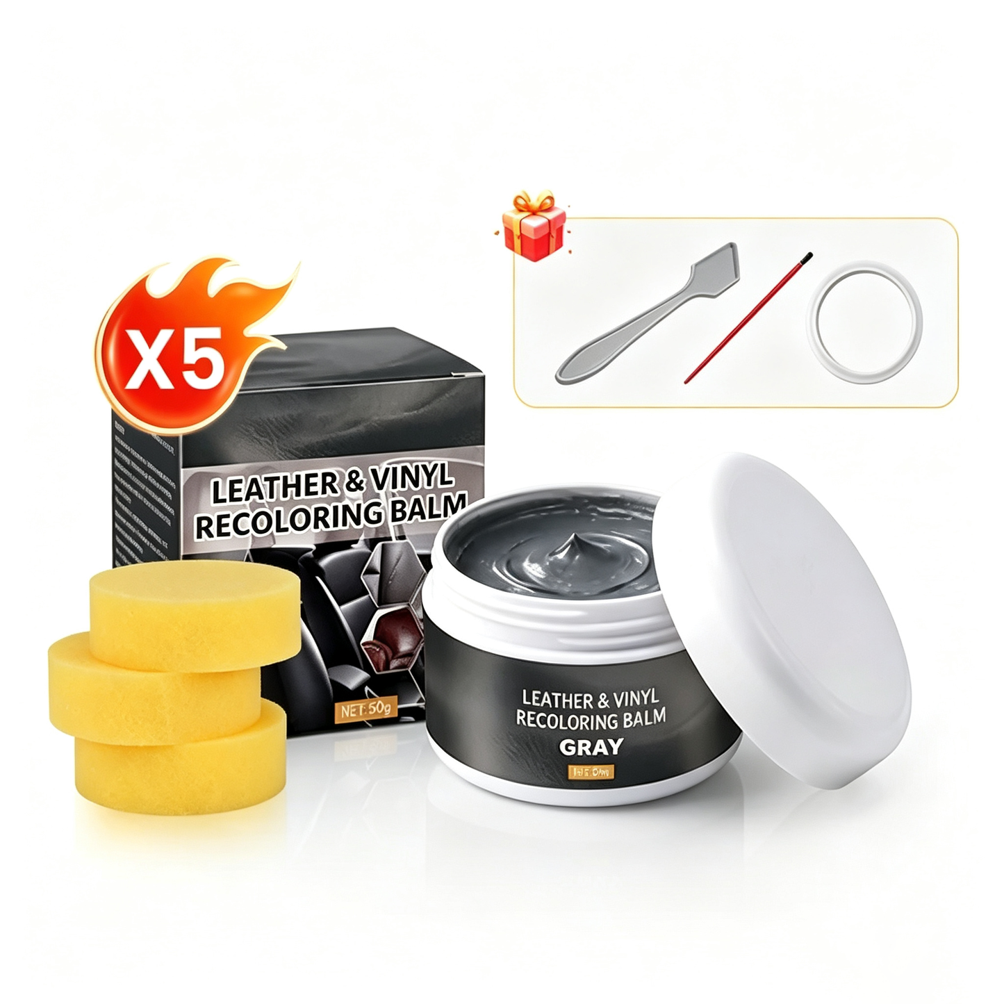 🥳2026 HOT SALE🥳💞50K+ SOLD!🛋️✨ 50% OFF! Leather Repair Paste – Fills scratches & scuffs, restores texture. Available in multiple colours. Save your favourite sofa! 💺🛡️