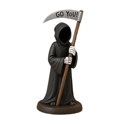 🔥 Last Day 49% OFF-💀Emotional Support Grim Reaper Figurine