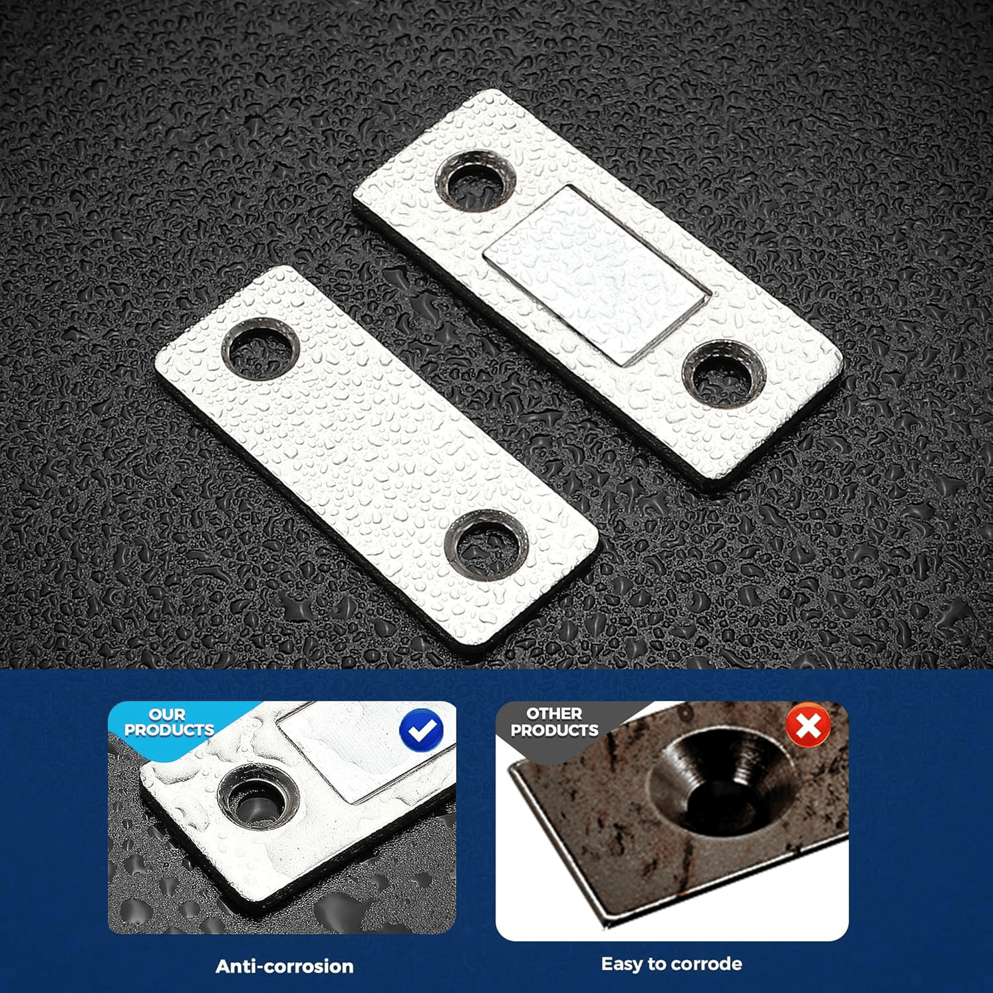 ✨LAST DAY 70% off🧲 Cabinet Magnetic Catch – No Drilling