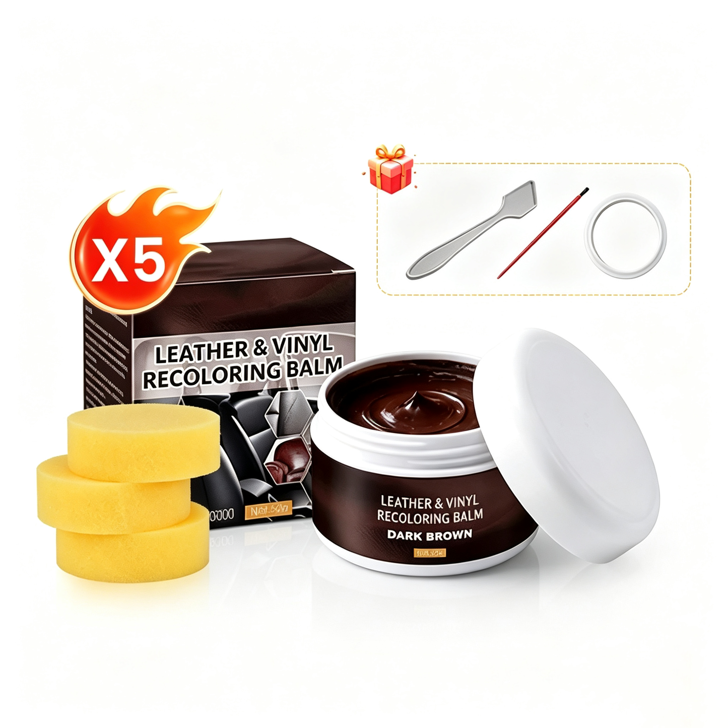 🥳2026 HOT SALE🥳💞50K+ SOLD!🛋️✨ 50% OFF! Leather Repair Paste – Fills scratches & scuffs, restores texture. Available in multiple colours. Save your favourite sofa! 💺🛡️