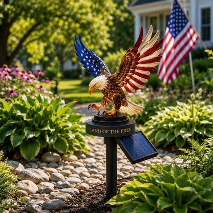 ⏰Flash Sale - 49% OFF Solar Eagle Garden Stake with LED Light