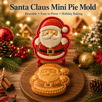 🔥😍 Last Day 49% OFF – 🎄 9-Design Christmas Mini Pie Mold Collection | Reusable Embossed Molds for Shaping Detailed Santa, Snowman, Reindeer, Tree & Holiday Pies 🥧✨