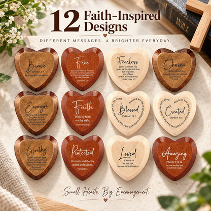 Only $14.99 Last Day Promotion!🎁 - ✝️ Christian Pocket Hearts Gift Set