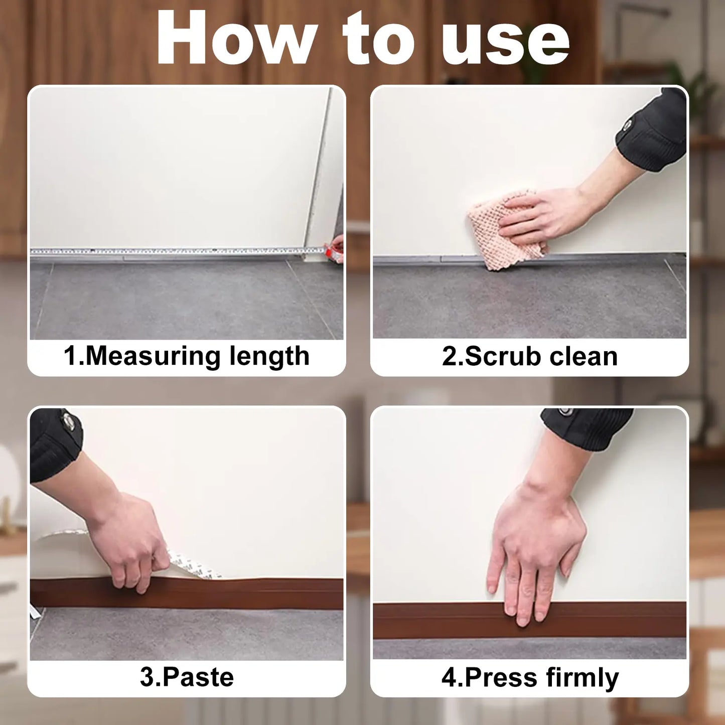 🌸Door Weather Stripping, Self-Adhesive Draft Stopper Seal for Doors & Windows🛒