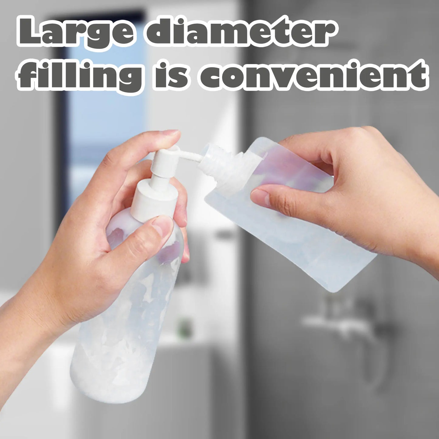✈️ Travel Sale-Leak Proof Toiletry Sample Bags