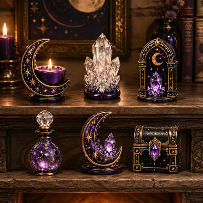 🔮 2026 Crystal Witch Advent Calendar | 24 Days of Mystical Miniatures, Crystal-Inspired Surprises & Witchy Fantasy Charm ✨