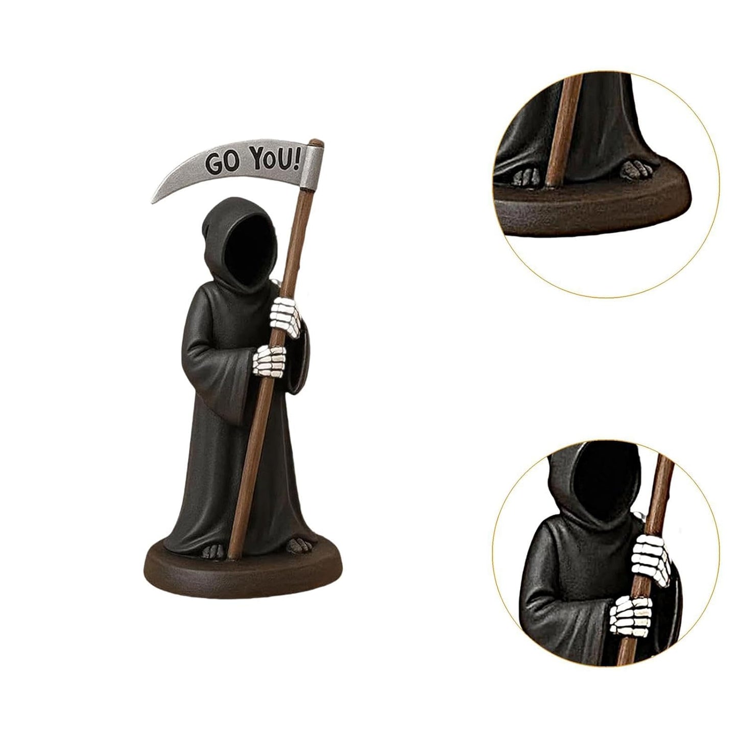 🔥 Last Day 49% OFF-💀Emotional Support Grim Reaper Figurine