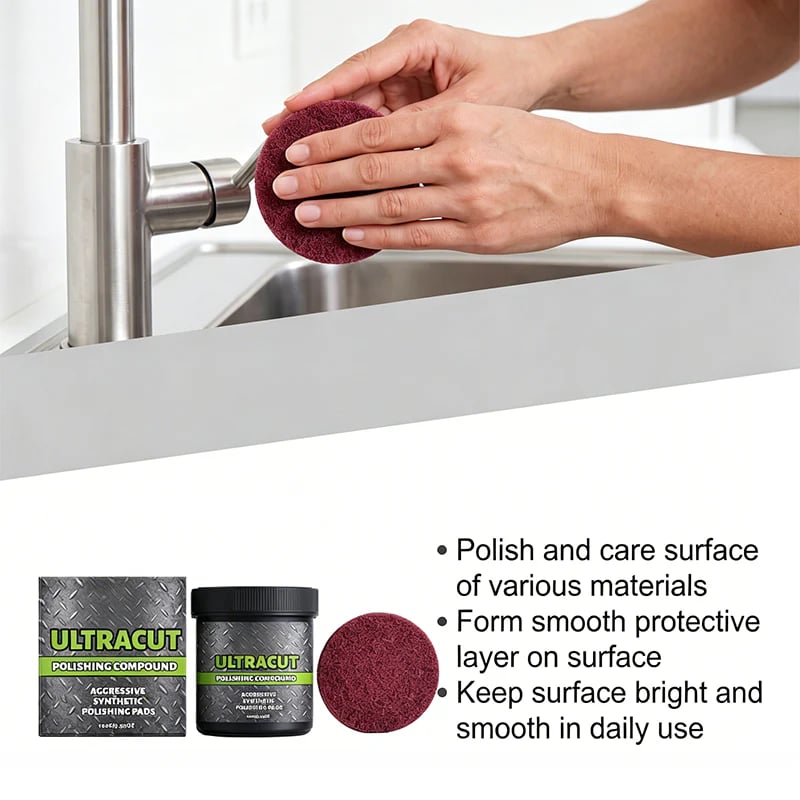 🏆Hot Sale⚡All-in-One Surface Restoration Polish with Pad