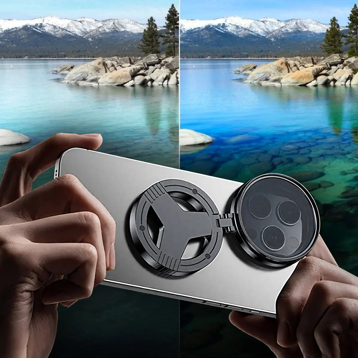 🏆Hot Sale⚡52mm Magnetic ND2–ND400 Filter for iPhone