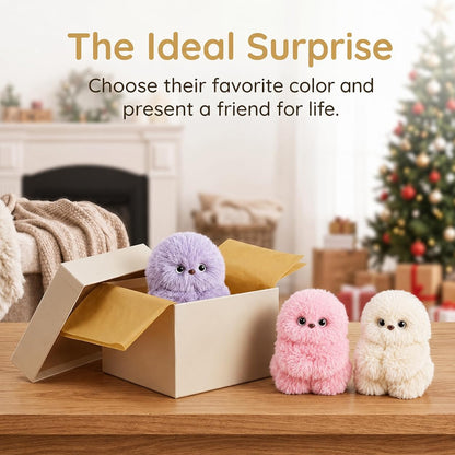 Cute AI Companion Robot Plush Bag Charm 🤖👜
