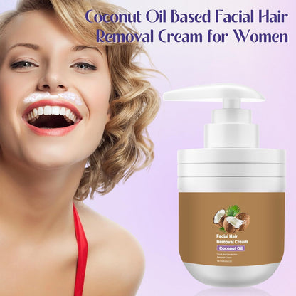 🔥Coconut Facial Hair Removal Cream