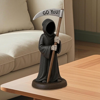 🔥 Last Day 49% OFF-💀Emotional Support Grim Reaper Figurine