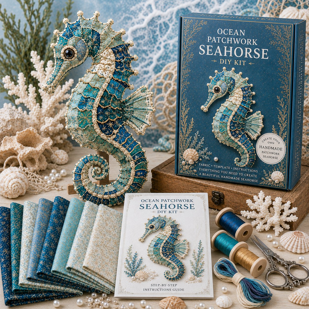 🌊Ocean Patchwork DIY Kit