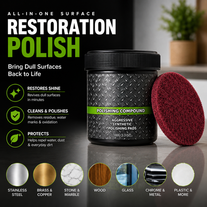 All-in-One Surface Restoration Polish with Pad🛒