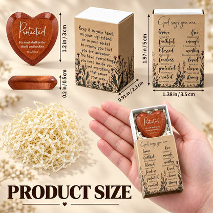 Only $14.99 Last Day Promotion!🎁 - ✝️ Christian Pocket Hearts Gift Set