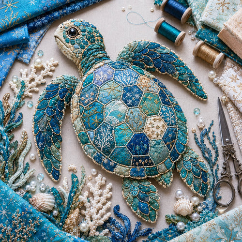 🌊Ocean Patchwork DIY Kit
