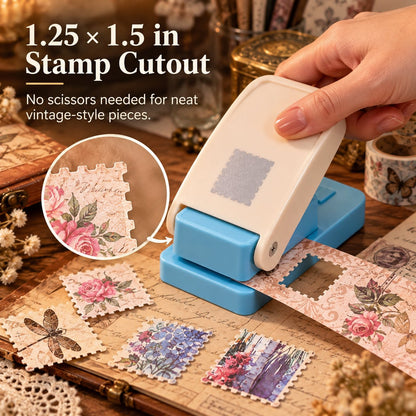 ✨Retro Seal Craft Puncher  Ideal for Junk Journal & Handmade Scrapbooking Projects