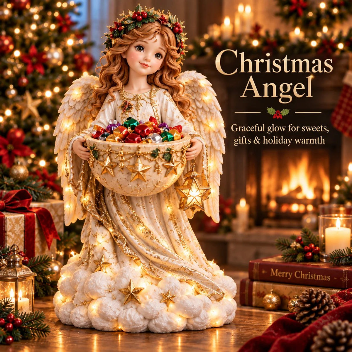 ?? Christmas Sale ¨C 50% OFF ? Lighted Christmas Candy Bowl Collection ¨C 5 Festive Holiday Designs