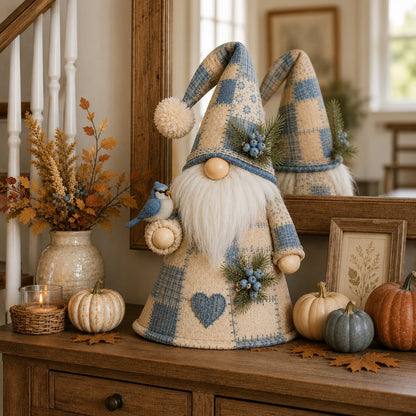 🔥 LAST DAY 49% OFF – 🐦 Patchwork Bird Gnome Light Collection