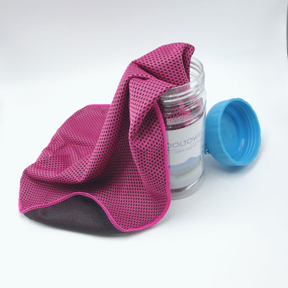 Instant Cooling Towel – Quick Dry Sports Towel for Gym, Travel & Outdoor Activities