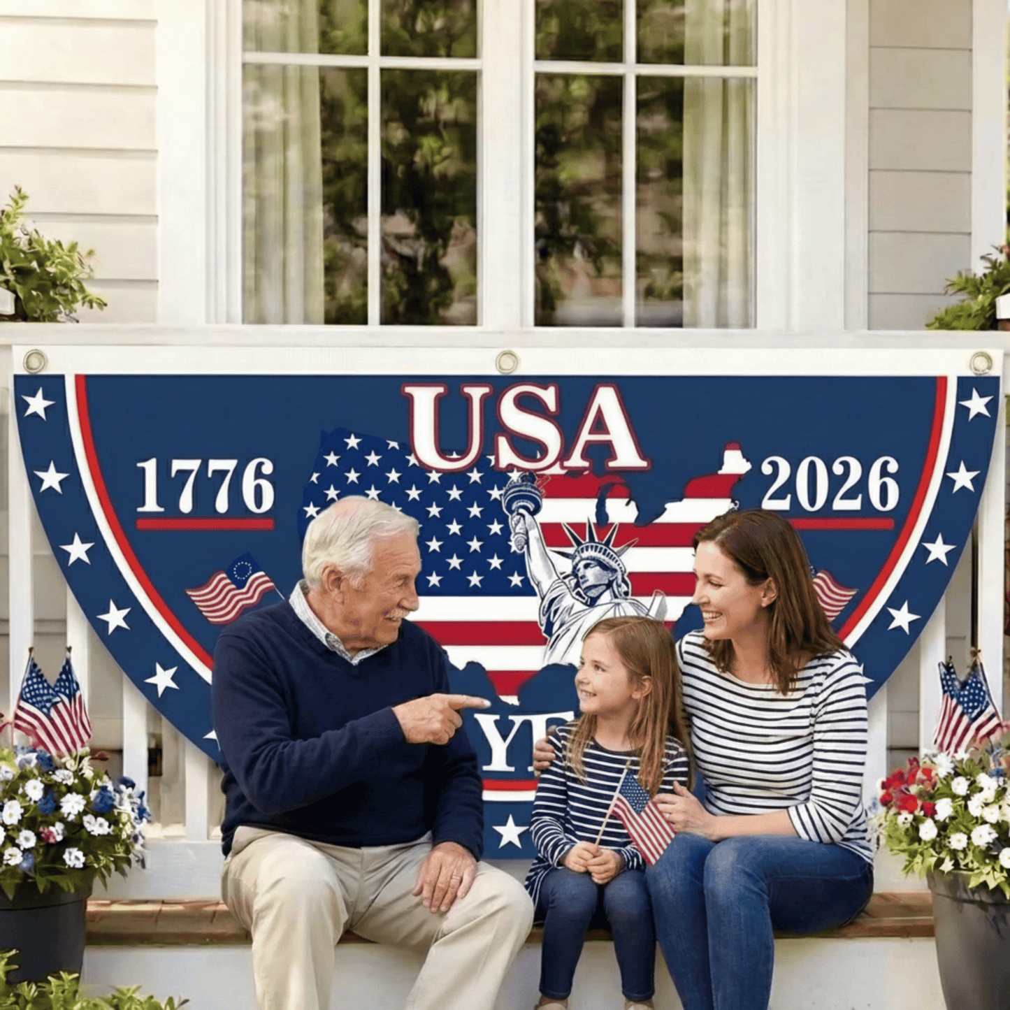 Last Day 41% OFF 250th Anniversary USA Fan Flag