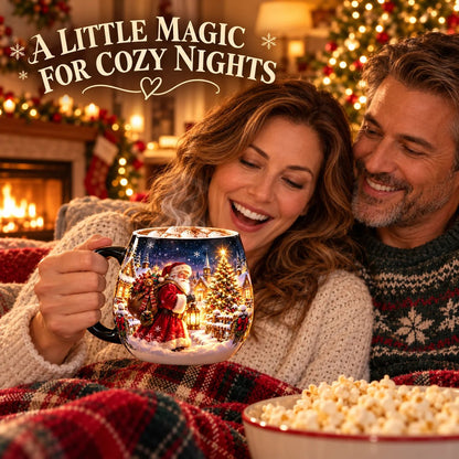 🔥Last Day 49% OFF-🎄Christmas Magic Color-Changing Mug – Heat Reveal Holiday Gift