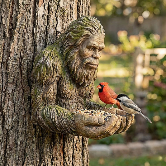 🦶✨ LAST DAY 50% off✨Bigfoot Bird Feeder – Bring Big Fun to Your Backyard Wildlife