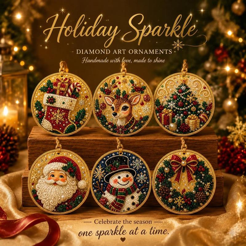 Christmas Gem DIY Ornaments
