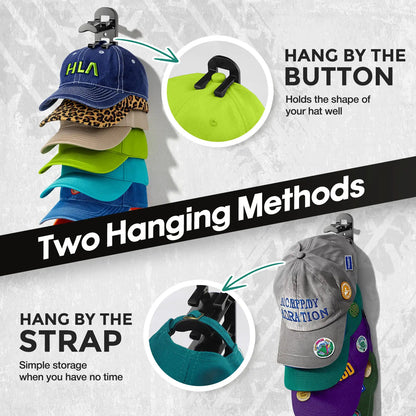 CapMate Wall-Mounted Hat Organizer