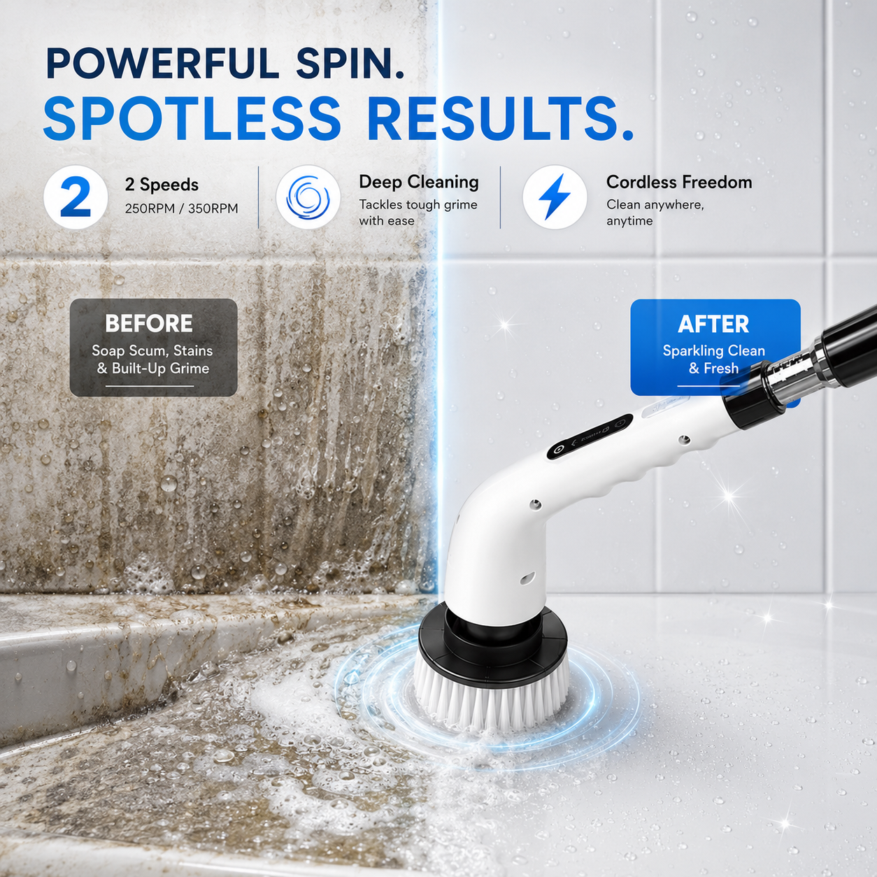 🔥 Electric Spin Scrubber Free shipping items