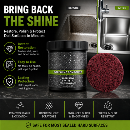 All-in-One Surface Restoration Polish with Pad🛒
