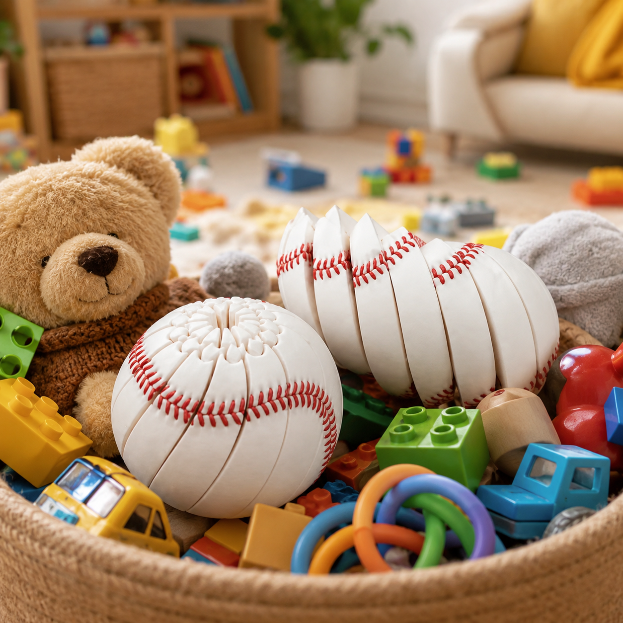 ⚾Last Day 49% OFF - Baseball Fidget Ball Toy