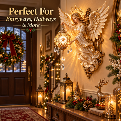 🌟 Celestial Angel Christmas Wall Light™