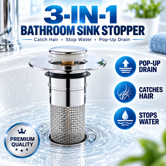 🔥Universal  Pop-Up Drain Stopper🍀