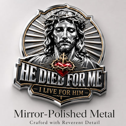 Limited time 49% OFF - ❤️He Died For Me Emblem