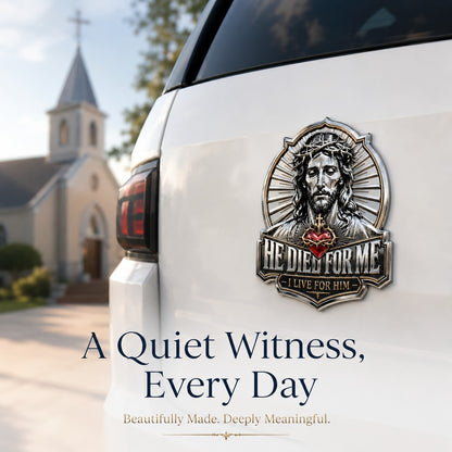 Limited time 49% OFF - ❤️He Died For Me Emblem
