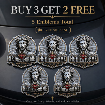Limited time 49% OFF - ❤️He Died For Me Emblem